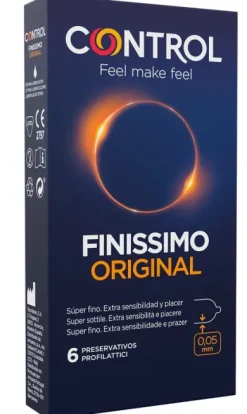 Control Finissimo Original preservativi in lattice 6 pezzi