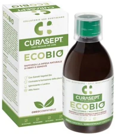 Curasept Collutorio EcoBio per l'igiene della bocca 300 ml