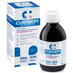 Curasept Collutorio per l'igiene della bocca 0.12 ADS+DNA 200 ml