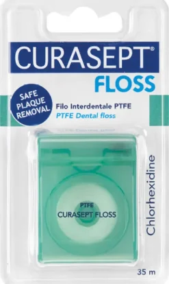 Curasept Floss PTFE Clorex filo interdentale