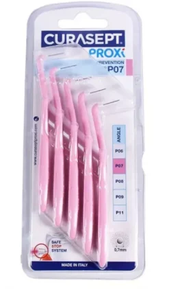 Curasept Proxi Angle P07 per pulizia interdentale rosa