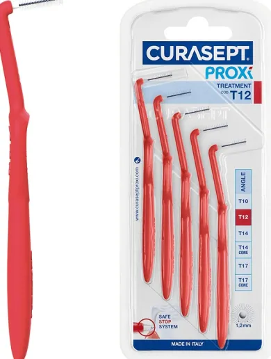Curasept Proxi Angle T12 per pulizia interdentale rosso