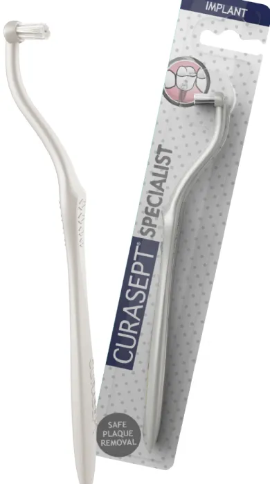 Curasept Spazzolino Specialist Implant per igiene delle protesi