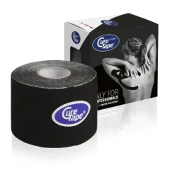 Cure Tape Cerotto per dolori muscolari Nero 5x5 cm
