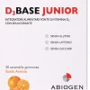 D3Base Junior 30 Caramellle Gommose Gusto Arancia