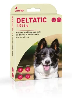 Deltatic 2 collari 60 cm 1.056 gr cani 0-25 kg
