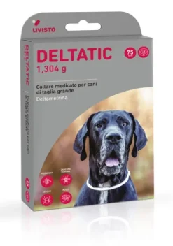 Deltatic 2 collari 75 cm 1.304 gr cani oltre 25 kg
