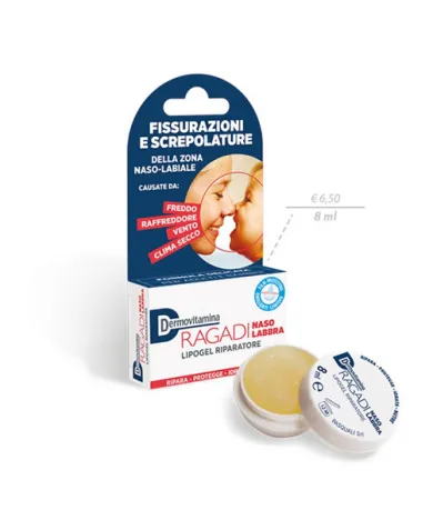 Dermovitamina Balsamo Ragadi Naso e Labbra screpolate
