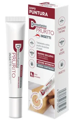 Dermovitamina Prurito Insetti dopo puntura tubetto da 15 ml