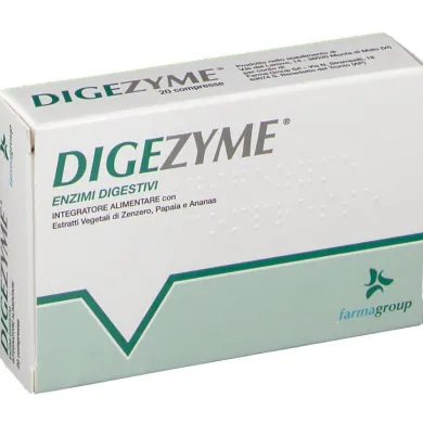 Digezyme Integratore Alimentare 20 compresse