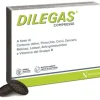 Dilegas Integratore per eliminare il gas intestinale 30 compress