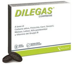 Dilegas Integratore per eliminare il gas intestinale 30 compress