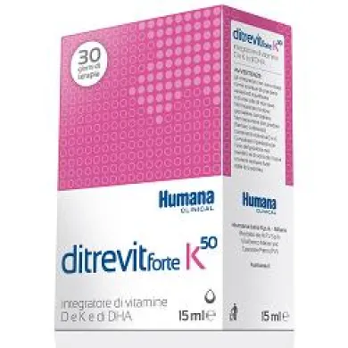 Ditrevit Forte K50 Integratore Alimentare vitamina D 15 ml