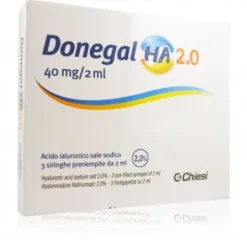 DONEGAL HA 2.0 SIRINGHE 40 MG 3 PEZZI