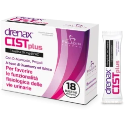 Drenax Forte Cist Plus Integratore Alimentare 18 stick