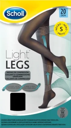 Dr. Scholl Light Legs 20 Denari Taglia S colore nero 1 paio