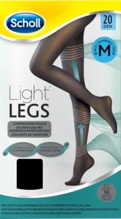 Dr. Scholl Light Legs 20 Denari Taglia M colore nero 1 paio