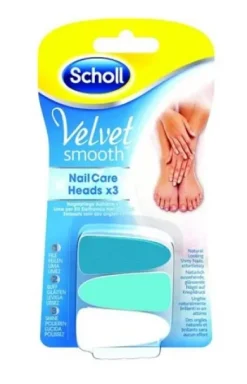 Dr. Scholl Velvet Smooth lime per le unghie 3 pezzi