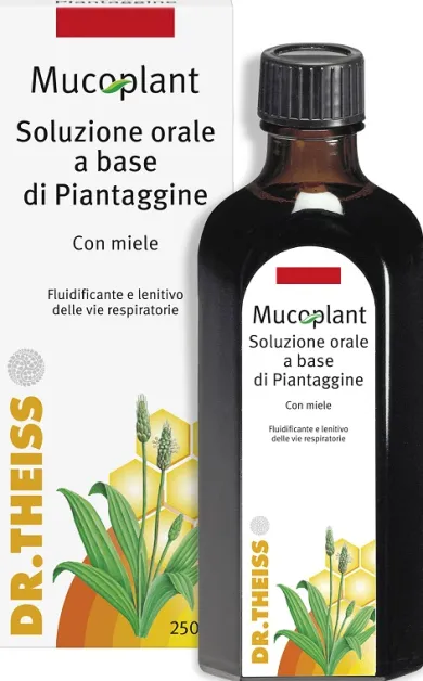 Dr Theiss Piantaggine Soluzione Orale 250 ml