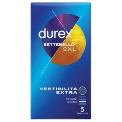 Durex Settebello 2XL preservativi 5 pezzi