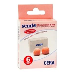 EARPLUG SCUDO CERA 6 COPPIE (12 PAIA)