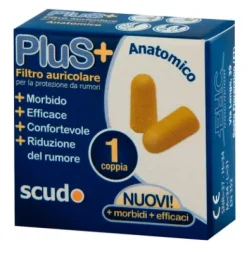 EARPLUG SCUDO PLUS 1 COPPIA DI TAPPI