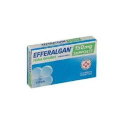 Efferalgan Prima Infanzia contro la febbre 10 supposte 150 mg