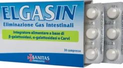 Elgasin Integratore Alomentare gas intestinale 30 compresse