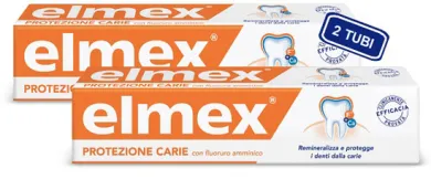 Elmex Protezione Carie Standard dentifricio 75 ml x 2
