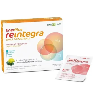 Enerplus Reintegra Integratore di Magnesio Potassio 10 bustine
