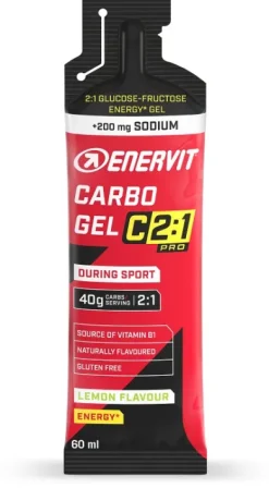 Enervit Carb Gel C2:1 +200mg Sodium 60ml