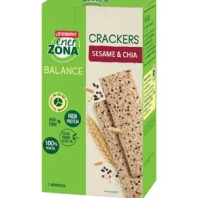 ENERZONA CRACKERS SESAMO E CHIA MULTIPACK