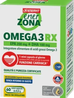 ENERZONA OMEGA 3 RX 60 CAPSULE DA 0,5 GRAMMI