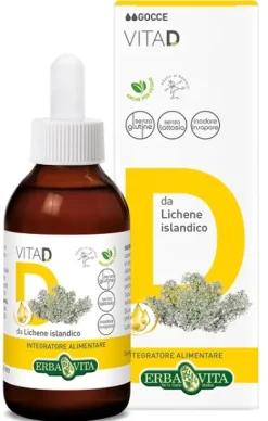 Erba Vita Vita D Gocce Integratore di vitamina D 50 ml