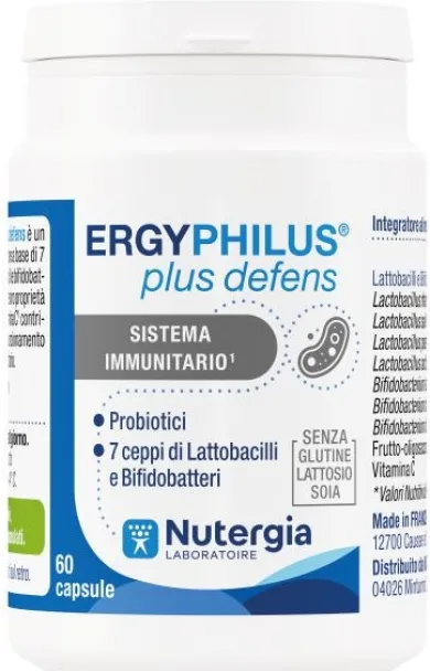 Ergyphilus Plus Defens Fermenti Lattici 60 capsule