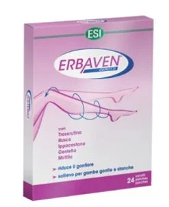 Esi Erbaven Cerotti per gambe stanche e affaticate 24 pezzi