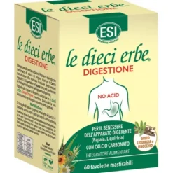 Esi Le Dieci Erbe Digestione No Acid confezione da 60 tavolette