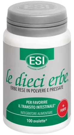 Esi Le Dieci Erbe +Forte Integratore Alimentare 100 ovalette