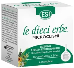 Esi Le Dieci Erbe 6 Microclismi da 10 ml