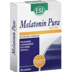 Esi Melatonin Pura Activ Integratore Alimentare 30 ovalette