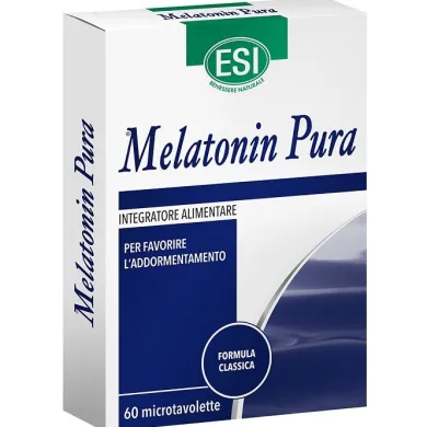 Esi Melatonin Pura Integratore Alimentare 60 microtavolette
