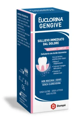 Euclorina Gengive Collutorio contro infiammazioni flacone 200 ml