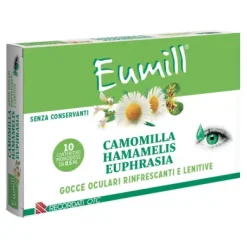 Eumill Gocce Oculari Camomilla Hamamelis Euphrasia 10 flaconi