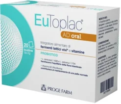 Eutoplac AD Integratore Alimentare Orale 20 Buste