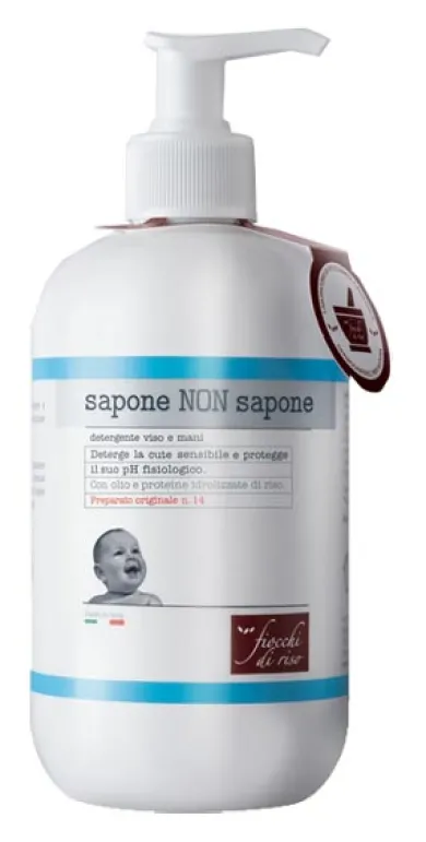Fiocchi di Riso Sapone non Sapone per viso e mani 400 ml