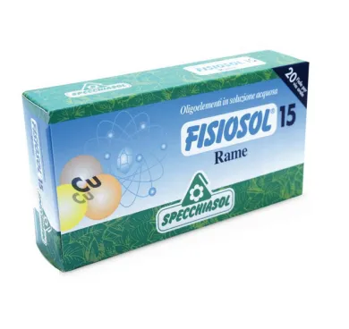 Fisiosol 15 Rame 20 Fiale