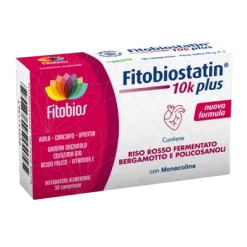 Fitobiostatin 10K Plus Integratore di Monacolina K 30 compresse