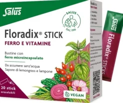 Floradix 20 stick monodose Integratore ALimentare