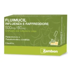 Fluimucil Influenza Raffreddore 8 bustine