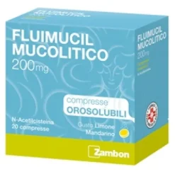 FLUIMUCIL MUCOLITICO 20 COMPRESSE ORODISPERSIBILI 200 MG